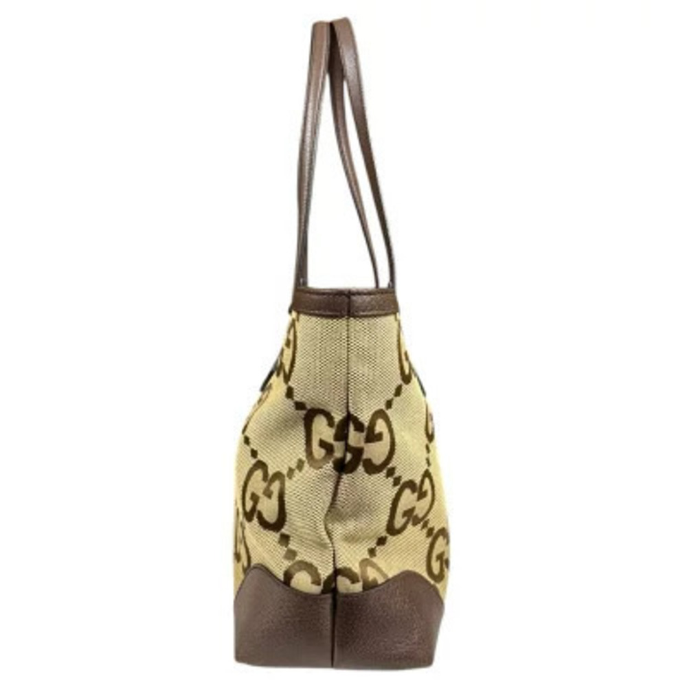 Gucci Tote Bag Beige Jumbo GG Leather - Picture 4 of 8